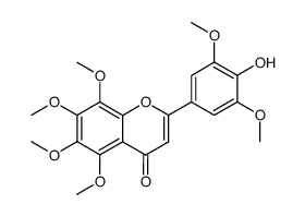 4'-Hydroxy-3',5,5',6,7,8-hexamethoxyflavone Structure