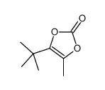 4-tert-butyl-5-methyl-1,3-dioxol-2-one结构式