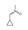 1-cyclopropyl-N-methylmethanimine oxide Structure