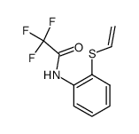 ((2-((trifluoroacetyl)amino)phenyl)thio)ethene Structure