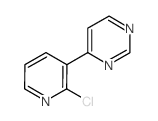 4-(2-chloropyridin-3-yl)pyrimidine structure