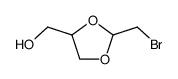 (+/-)-2-(bromomethyl)-4-(hydroxymethyl)-1,3-dioxalane Structure