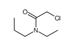 2-chloro-N-ethyl-N-propylacetamide结构式