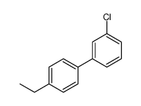 1-chloro-3-(4-ethylphenyl)benzene Structure