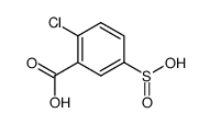2-Chloro-5-sulfino-benzoic acid Structure