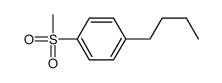 1-butyl-4-methylsulfonylbenzene结构式