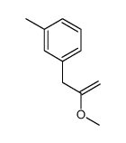 1-(2-methoxyprop-2-enyl)-3-methylbenzene Structure