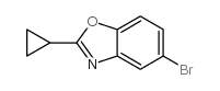 5-bromo-2-cyclopropyl-1,3-benzoxazole Structure