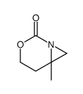 6-methyl-3-oxa-1-azabicyclo[4.1.0]heptan-2-one Structure