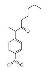 2-(4-nitrophenyl)octan-3-one结构式