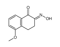 2-(hydroxyimino)-5-methoxy-3,4-dihydronaphthalen-1(2H)-one Structure