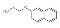 2-(2-萘氧基)乙醇结构式