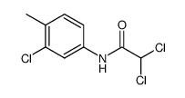 dichloro-acetic acid-(3-chloro-4-methyl-anilide) Structure
