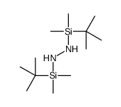 1,2-Bis-(tert-butyldimethylsilyl)hydrazine Structure
