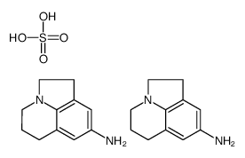 1,2,5,6-四氢-4H-吡咯并[3,2,1-ij]喹啉-8-胺硫酸盐结构式
