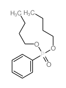 Phosphonic acid,P-phenyl-, dibutyl ester structure
