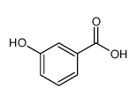 3-hydroxybenzoic acid Structure
