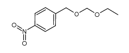 4-nitro-1-[(ethoxymethoxy)methyl]benzene结构式
