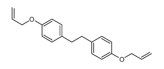 1-prop-2-enoxy-4-[2-(4-prop-2-enoxyphenyl)ethyl]benzene结构式