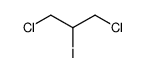 1,3-dichloro-2-iodopropane Structure
