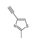 4-乙炔基-2-甲基噻唑结构式