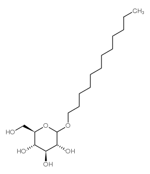 月桂基葡糖苷结构式