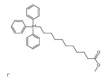 (11-methoxy-11-oxoundecyl)-triphenylphosphanium,iodide结构式
