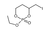 2-ethoxy-4-(iodomethyl)-1,3,2λ5-dioxaphosphinane 2-oxide Structure