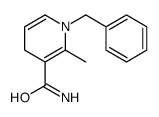 1-benzyl-2-methyl-4H-pyridine-3-carboxamide结构式