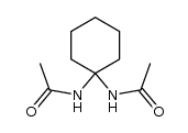 N,N'-(cyclohexane-1,1-diyl)diacetamide Structure