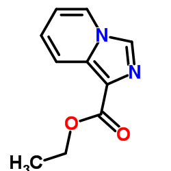 咪唑[1,5-A]嘧啶-1-羧酸乙酯结构式