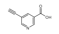 5-Ethynylpyridine-3-carboxylic acid Structure