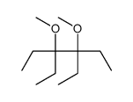 3,4-diethyl-3,4-dimethoxyhexane Structure