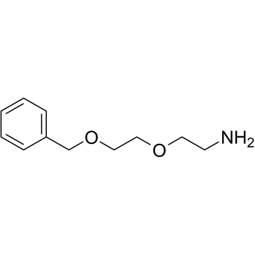 Benzyl-PEG2-amine structure