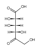 D-lyxo-[5]hexulosonic acid结构式