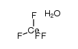cerium(IV) fluoride*H2O Structure