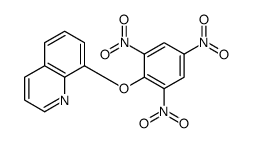 8-(2,4,6-trinitrophenoxy)quinoline结构式