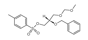 (S)-1-O-Tosyl-2-O-benzyl-3-O-methoxymethylglycerol结构式