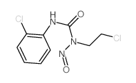1-(2-chloroethyl)-3-(2-chlorophenyl)-1-nitroso-urea Structure