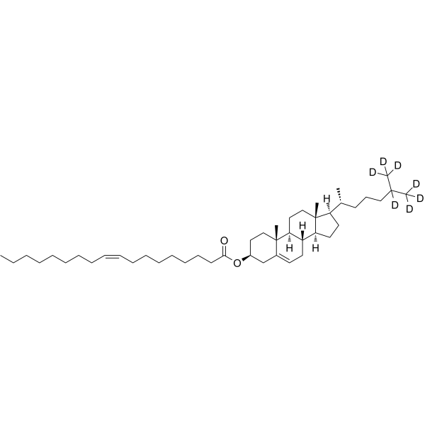 Cholesteryl oleate-d7结构式