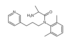 (2R)-2-amino-N-(2,6-dimethylphenyl)-N-(3-pyridin-3-ylpropyl)propanamide Structure