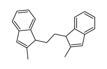 2-methyl-1-[2-(2-methyl-1H-inden-1-yl)ethyl]-1H-indene Structure