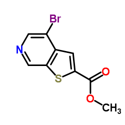 4-溴噻吩并[2,3-C]吡啶-2-羧酸甲酯图片