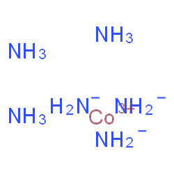cobalt ammonium complex Structure