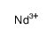 neodymium(3+) Structure