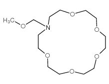 N-甲氧甲基氮杂-18-冠-6结构式