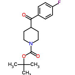4-(4-氟苯甲酰基)哌啶-1-甲酸叔丁酯图片