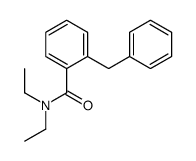 2-benzyl-N,N-diethylbenzamide Structure