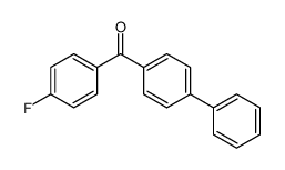 (4-fluorophenyl)-(4-phenylphenyl)methanone结构式