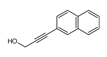 3-(naphthalen-2-yl)prop-2-yn-1-ol Structure